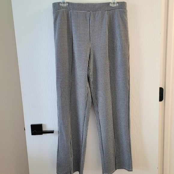 New! Houndstooth Black and White Pants - Picture 2 of 5